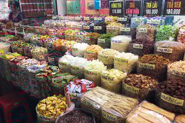 đồ khô chợ an đông