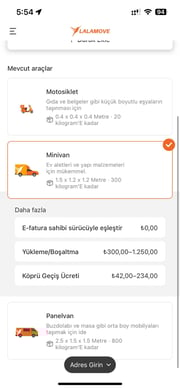 lalamove detay girme