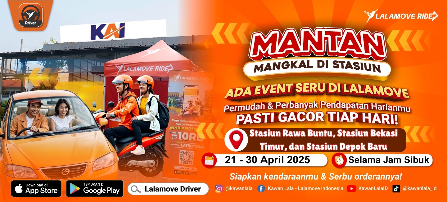 Event Lalamove Stasiun Event Lalamove Stasiun