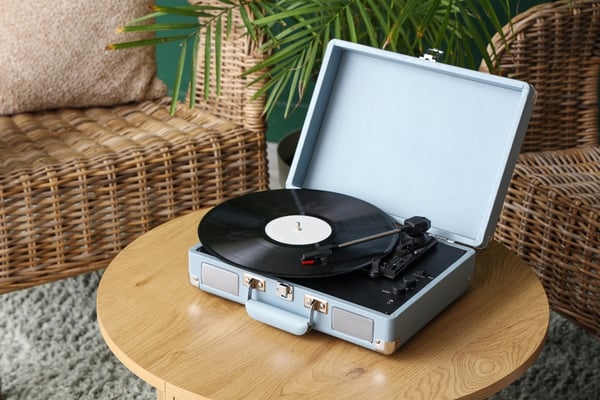 A Vintage Record Player