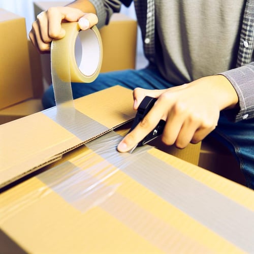 For boxes and cartons, use highquality packing tape designed for shipping