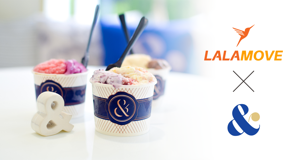 Delivering "Ampersand Gelato" under the 30 degree sun