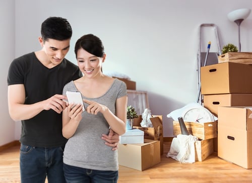 Moving in
