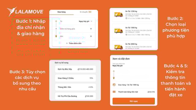 Các bước tải app