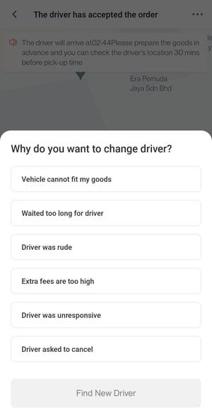 Change driver