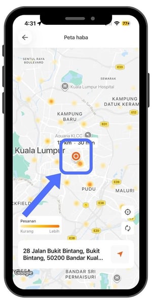 Ciri Terbaru Aplikasi Lalamove Driver Peta Haba 2