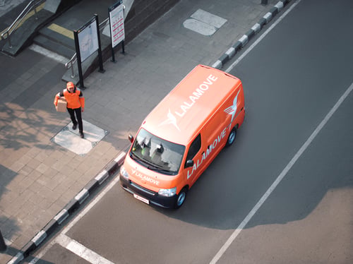 Blind Van untuk katering