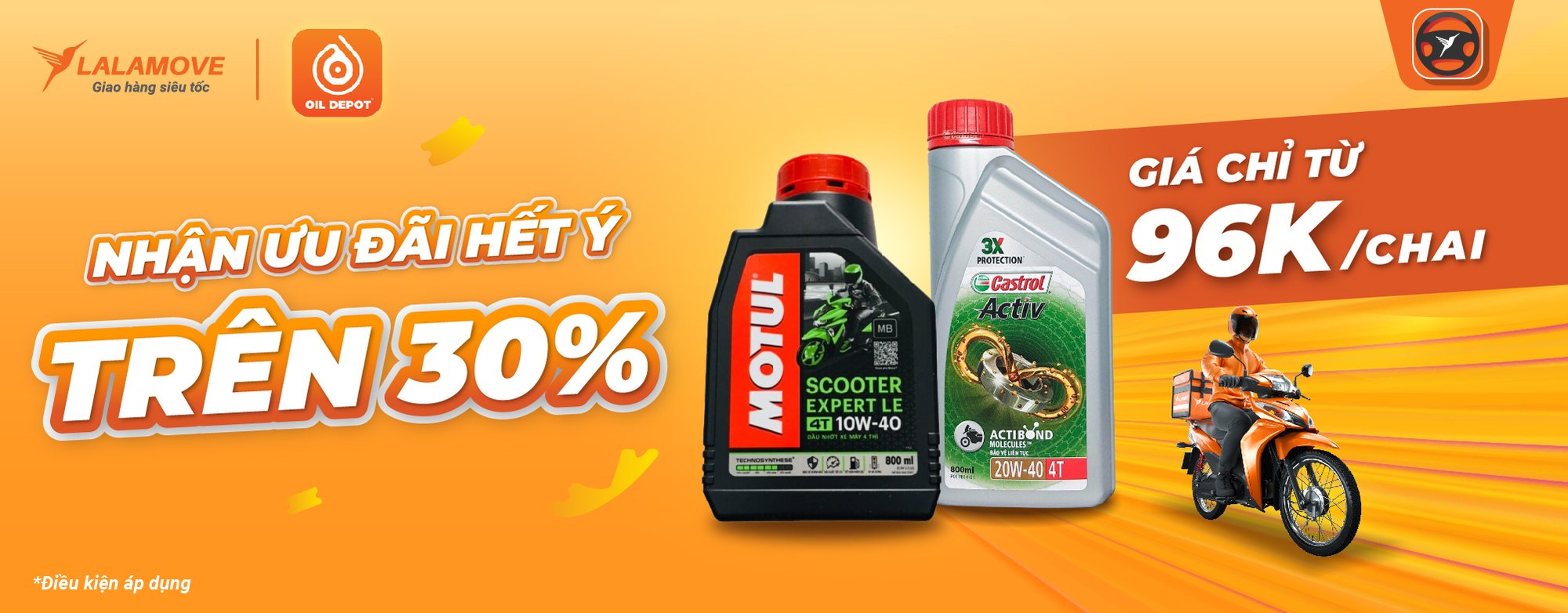 DVR Oil Depot Deal (Castrol + Motul)_Landing 2W-1