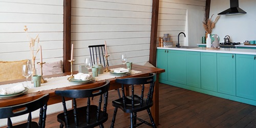 Desain klasik modern untuk dapur mewah Anda