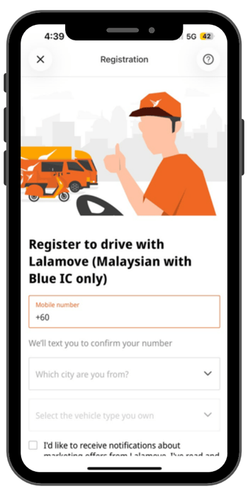 Driver - How To Register Light Up Your Hustle Contest