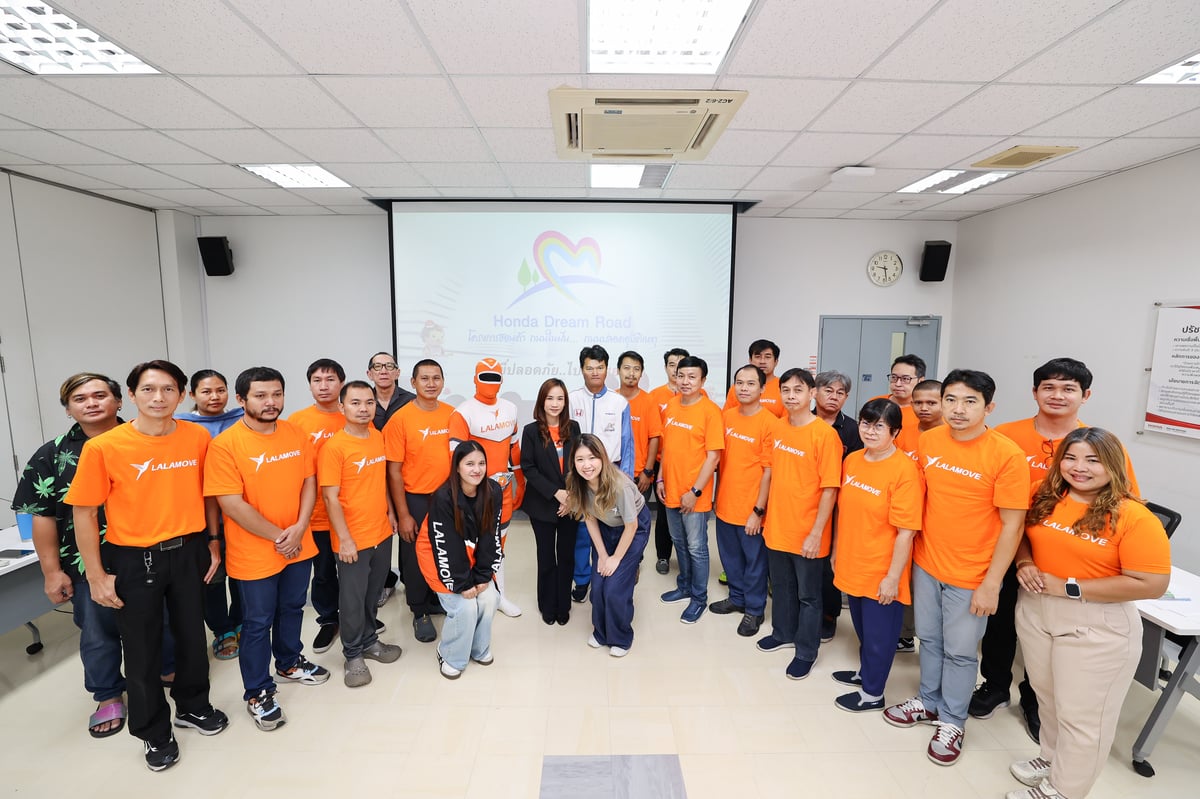 CSR Move Forward Together Hondathailand and Lalamove