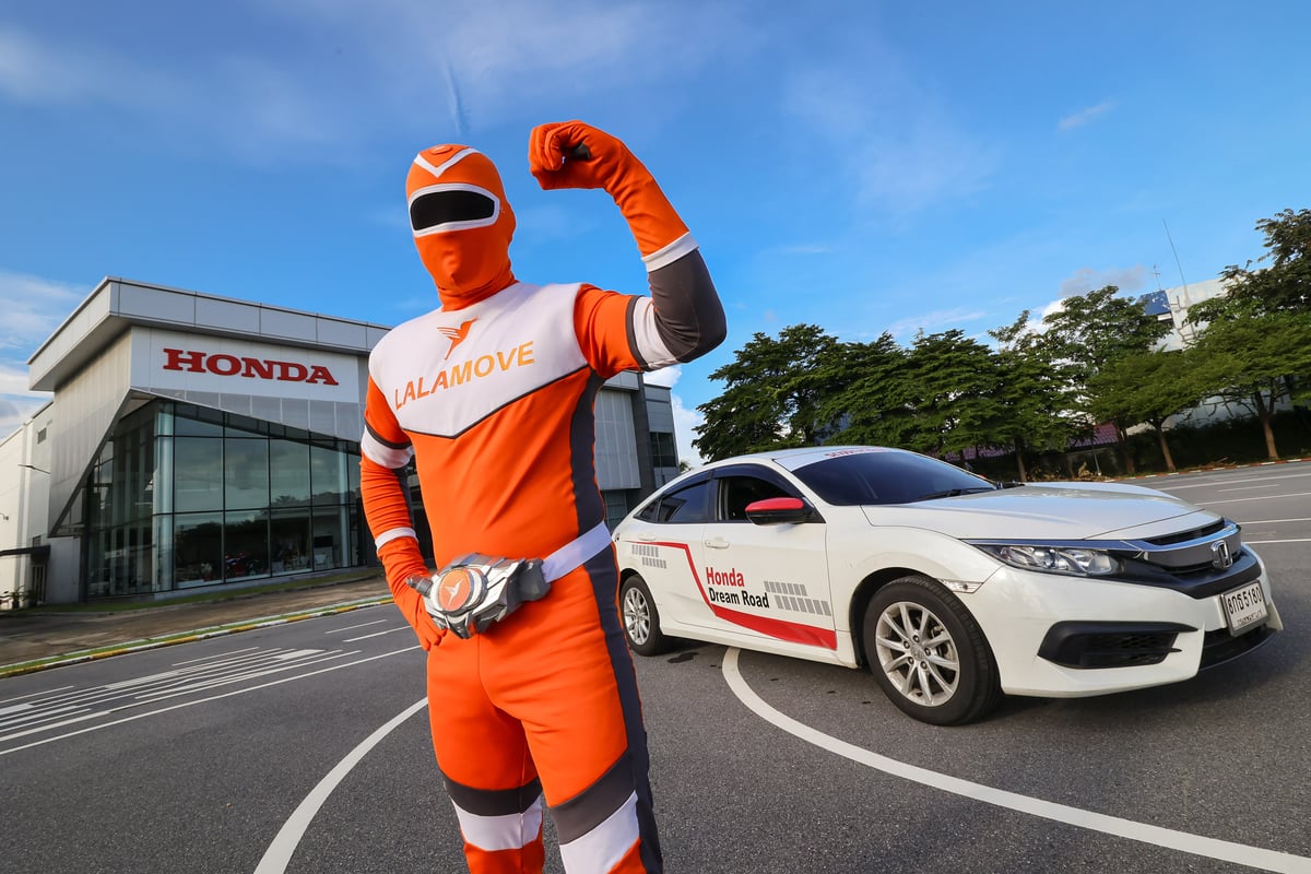 CSR Move Forward Together Hondathailand and Lalamove