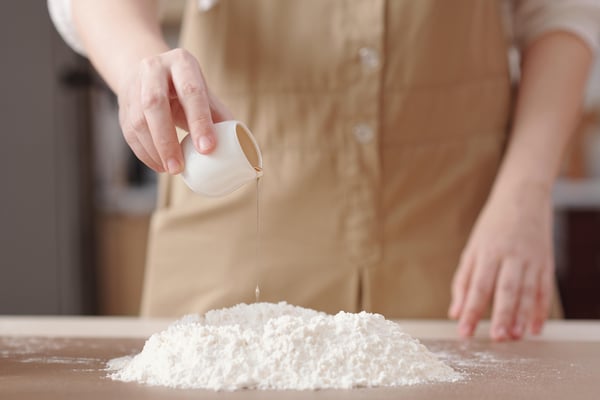 Flour is an essential mooncake ingredient