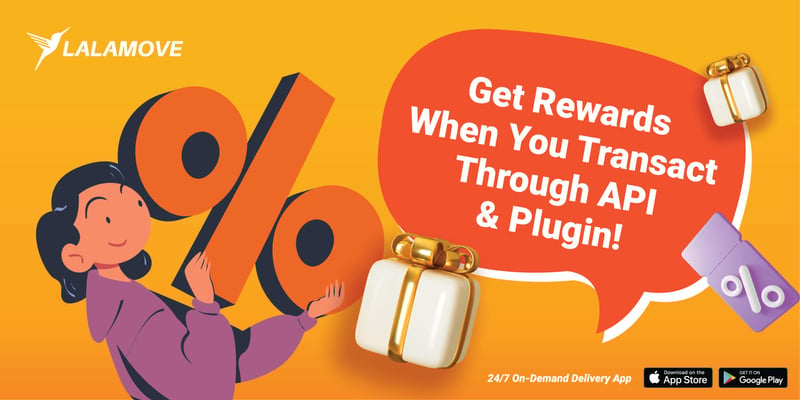 Get rewards when you transact through API and plugin
