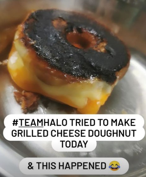 Halo Dougnut blooper