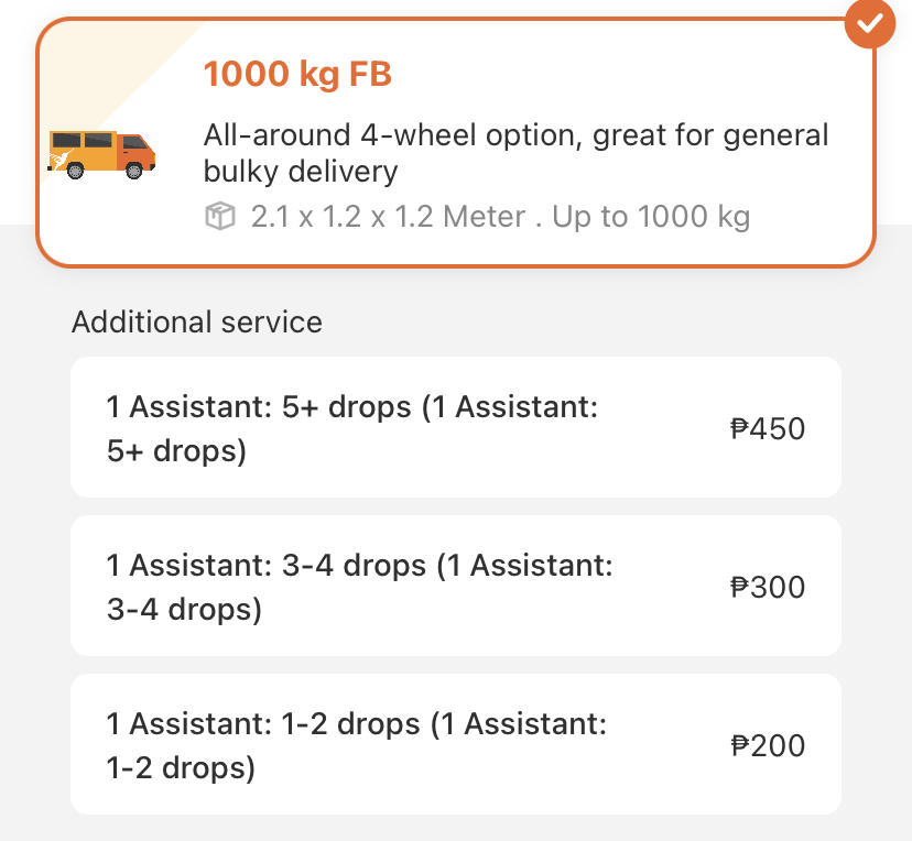 Lalamove Delivery Service Features Insulated Box, Queueing, Cash