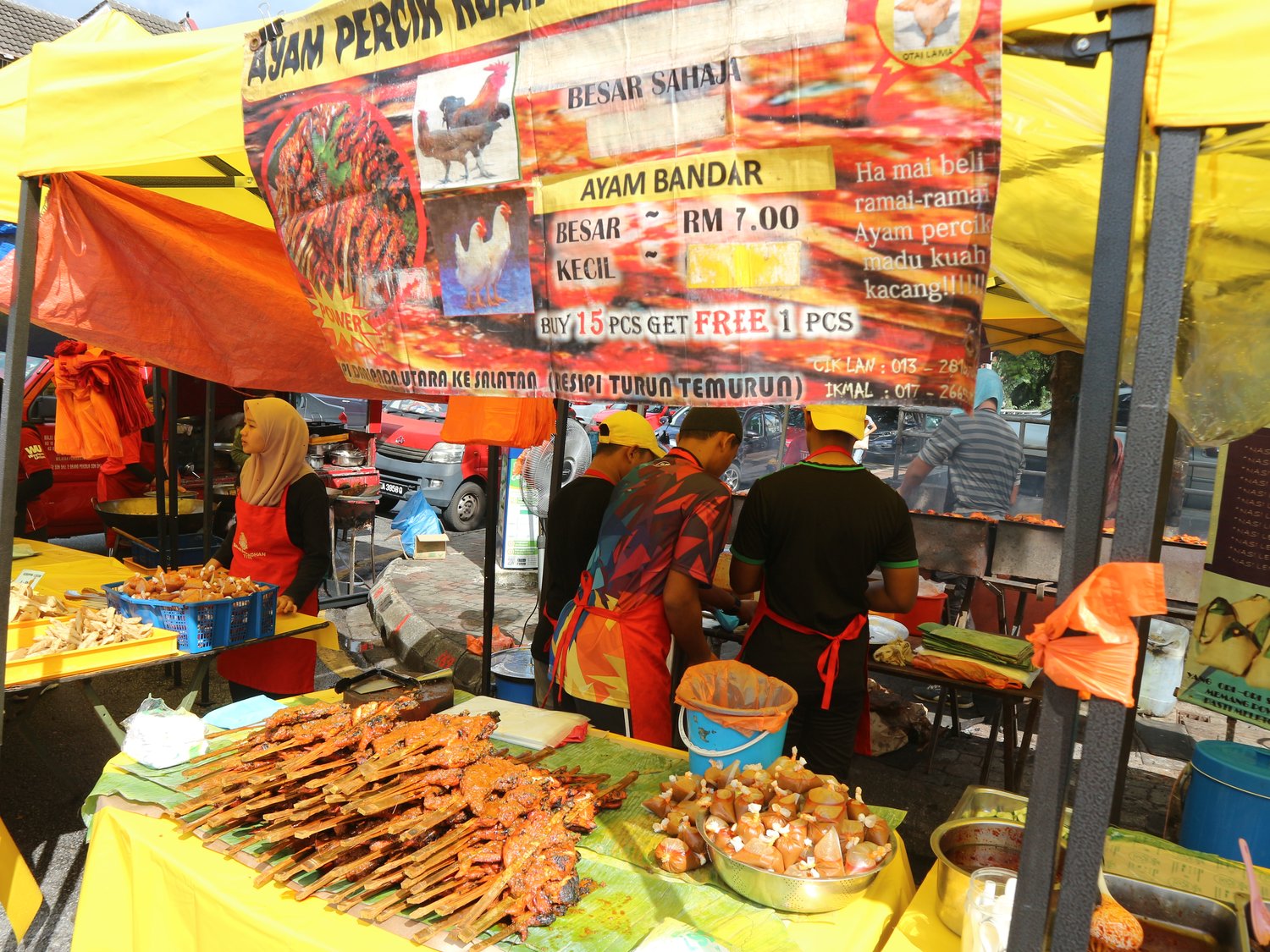 juadah berbuka puasa di bazar ramadhan