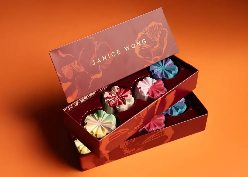 Janice Wong - Chocolate Mooncakes