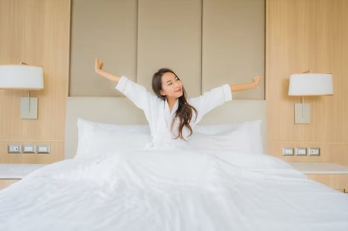 KASUR bed woman tempat tidur kamar