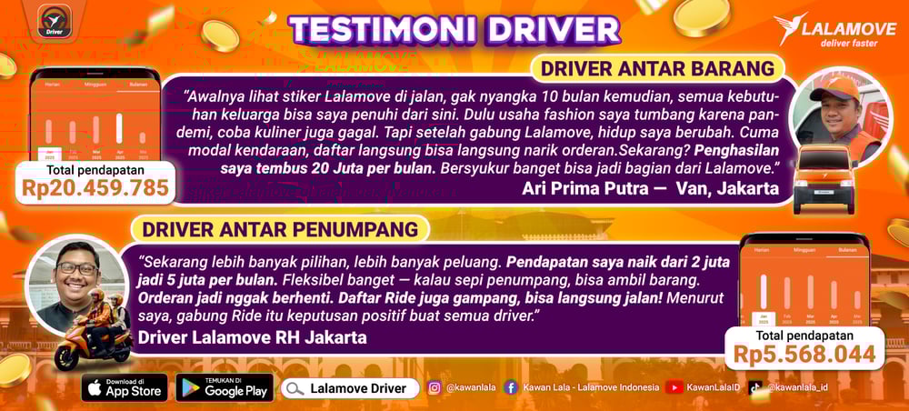 Testimoni Mitra Driver Lalamove