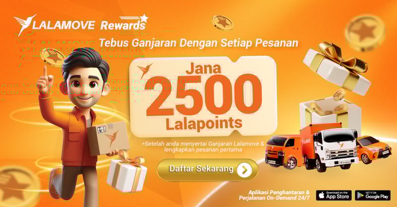 LYT ahli baru 2500 LalaPoints (Jun 2025)
