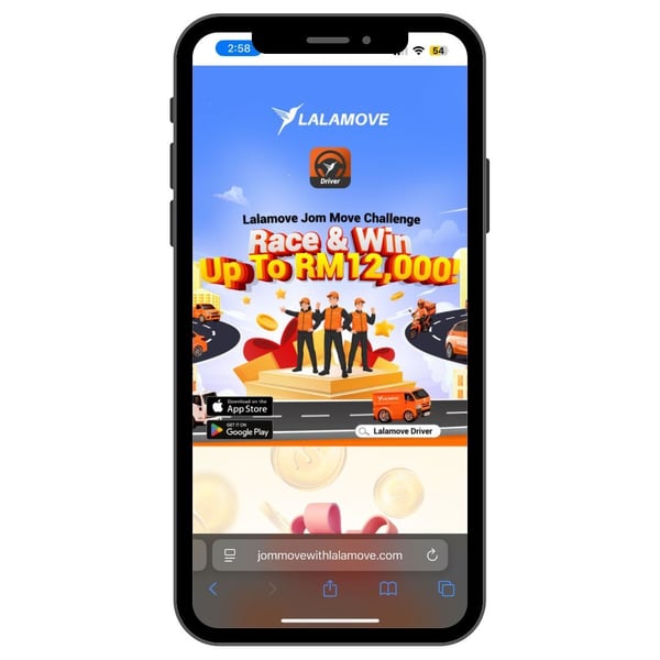 Lalamove Jom Move Challenge website screenshot-1