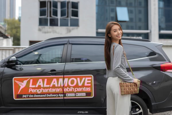 Lalamove Ride female passenger