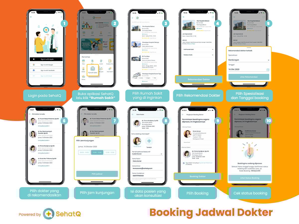 How to book doctor_all_in one step