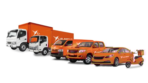Lalamove vehicles