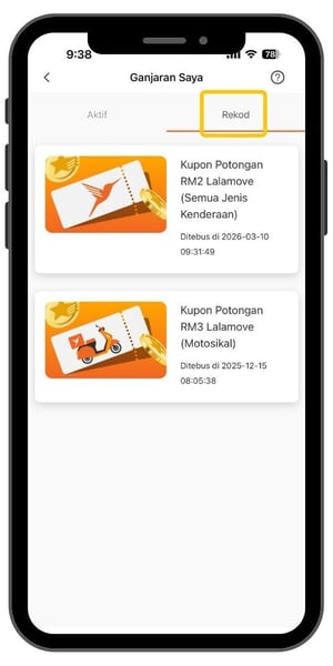 Loyalty - Cara Menebus Kupon Dengan Ganjaran Lalamove - 5