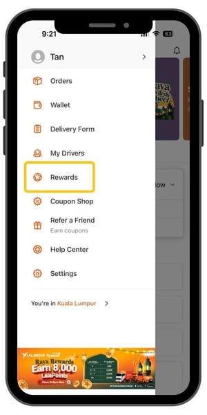 Loyalty - How To Redeem Coupon With Lalamove Rewards - 1