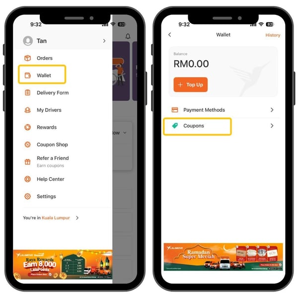Loyalty - How To Redeem Coupon With Lalamove Rewards - 6