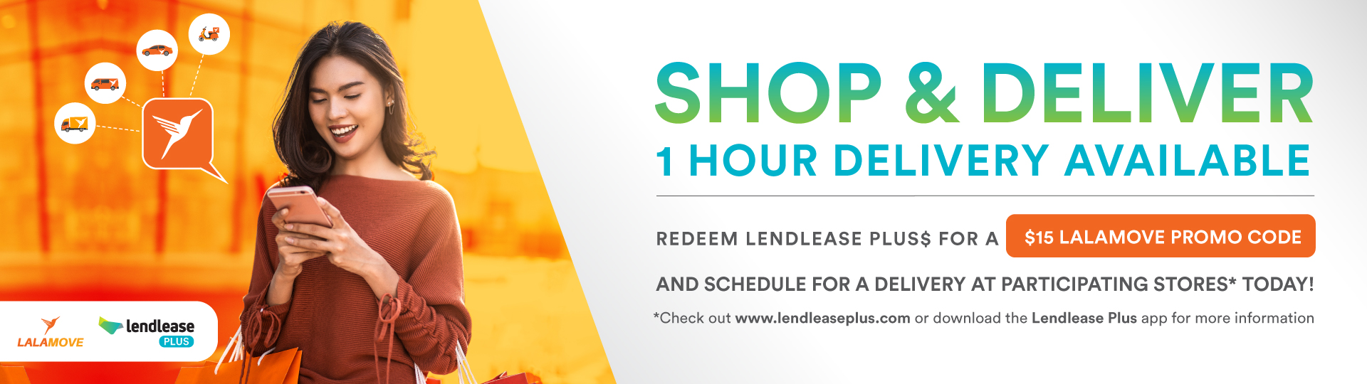 Shop&Deliver Lendlease Plus 