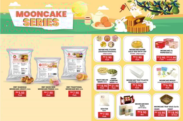 Mooncake Series from Bake With Yen