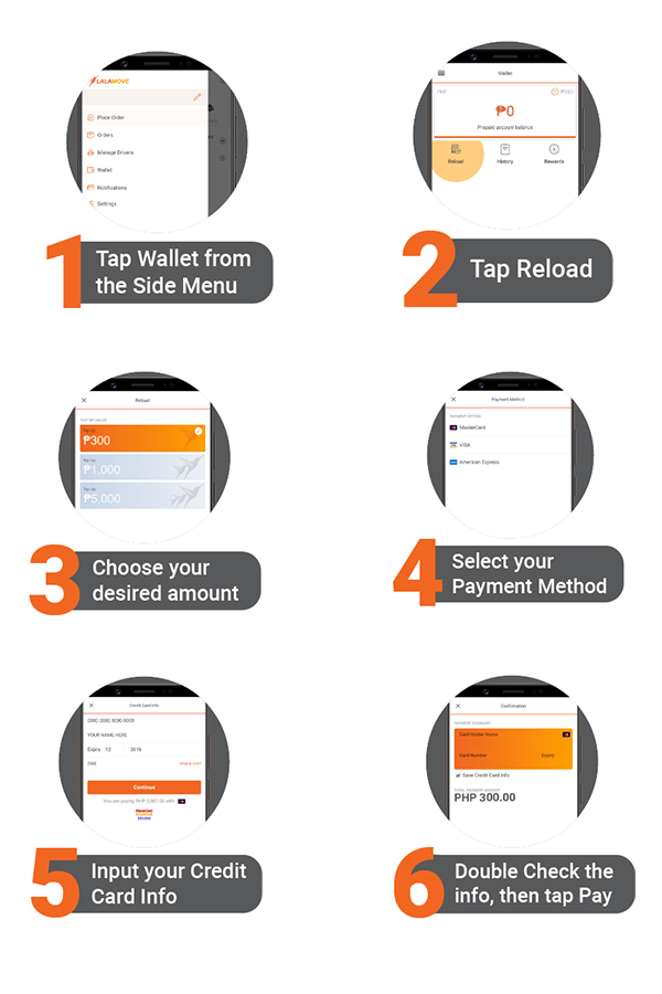 Top Up Your Lalamove eWallet Lalamove Philippines