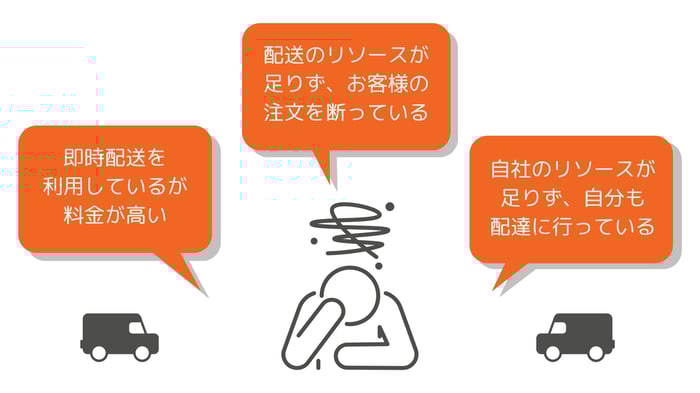 Lalamoveの法人アカウントが解決する配送の悩み
