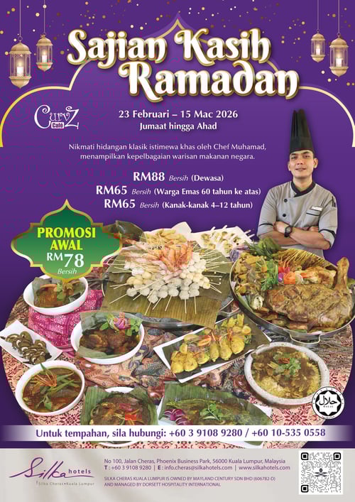 Ramadan Bufet 2026 - Curvz Café, Silka Hotel