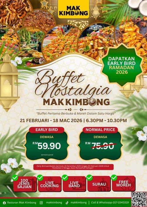 Ramadan Bufet 2026 - Restoran Mak Kimbong