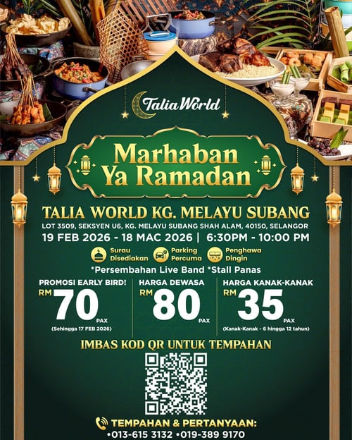 Ramadan Bufet 2026 - Talia World