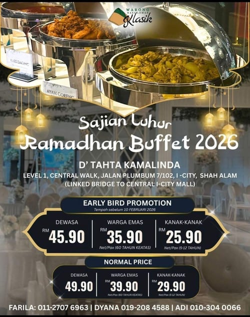 Ramadan Bufet 2026 - Warong Nasi Lemak Klasik