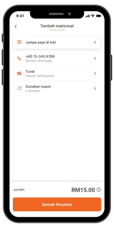 Ride Hailing - Cara Nak Order 4