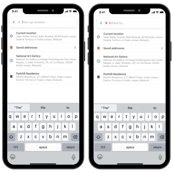 Ride Hailing user 3