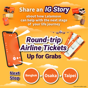Share your next journey on Instagram Stories for a chance to win round-trip air tickets