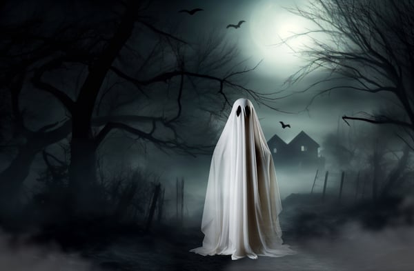 Spooky Ghost Halloween Costume
