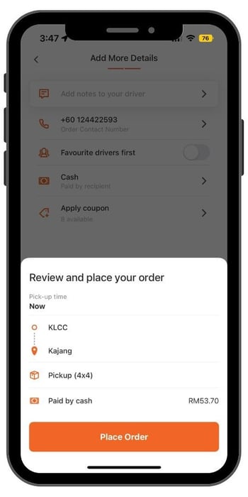 UI Priority Order 5