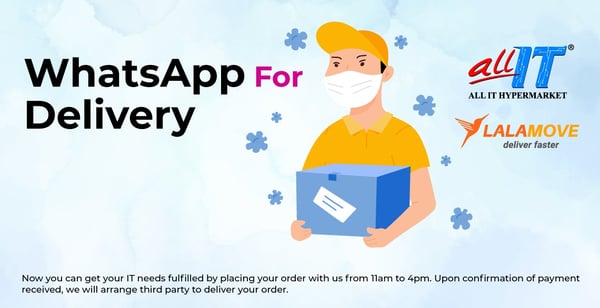 Whatsapp For Delivery ALL IT