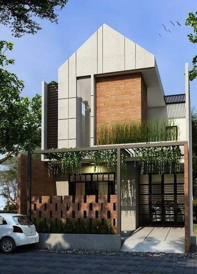 Desain Kanopi Vegetasi Tanpa Atap