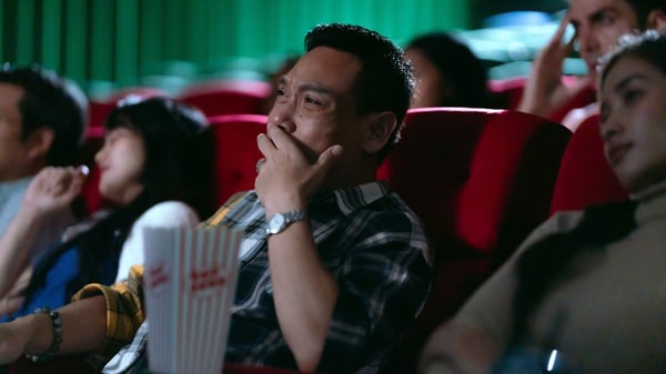 a man in cinema