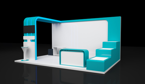 booth event mezanine