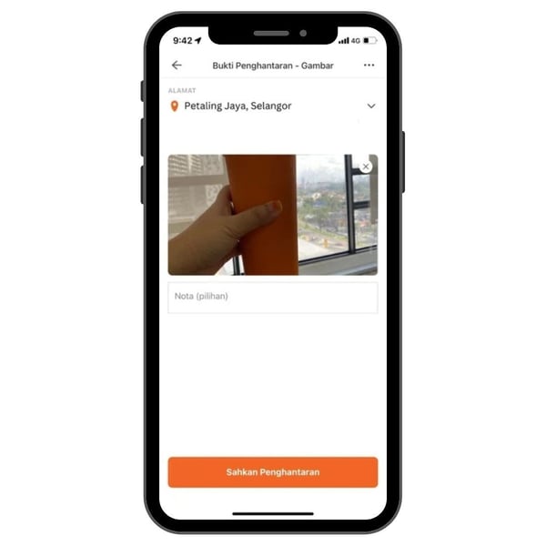 bukti penghantaran barang